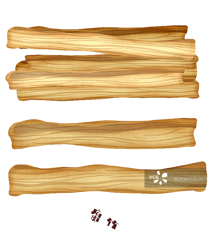 腐竹插画元素图片素材