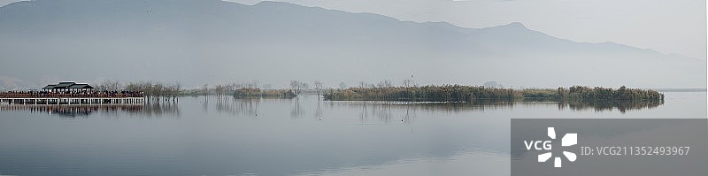 红河石屏异龙湖国家湿地公园图片素材