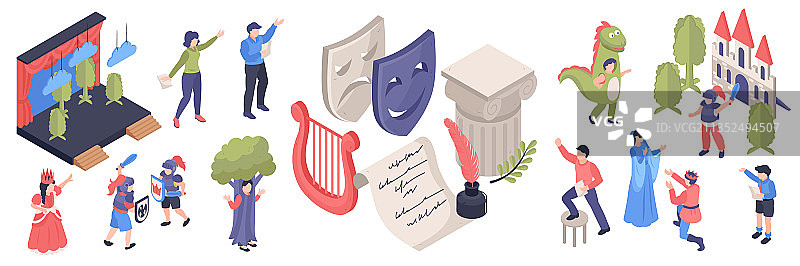 表演学校场景图片素材