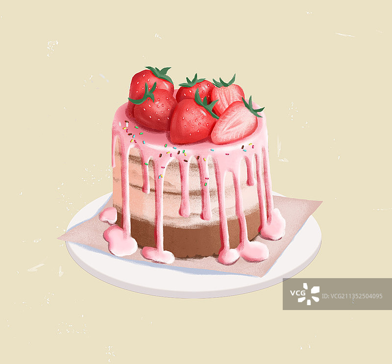 插画甜点图片素材