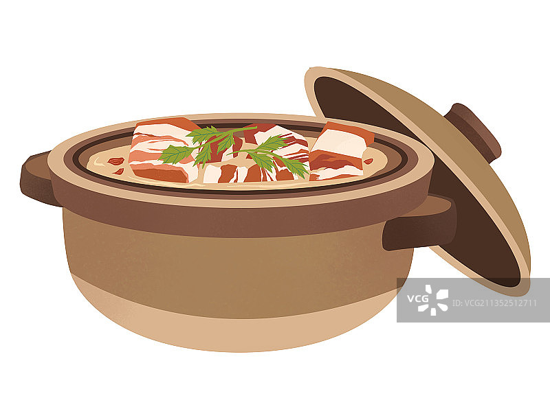 年俗炖肉图片素材