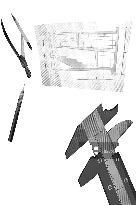 工程师用具插画元素图片素材