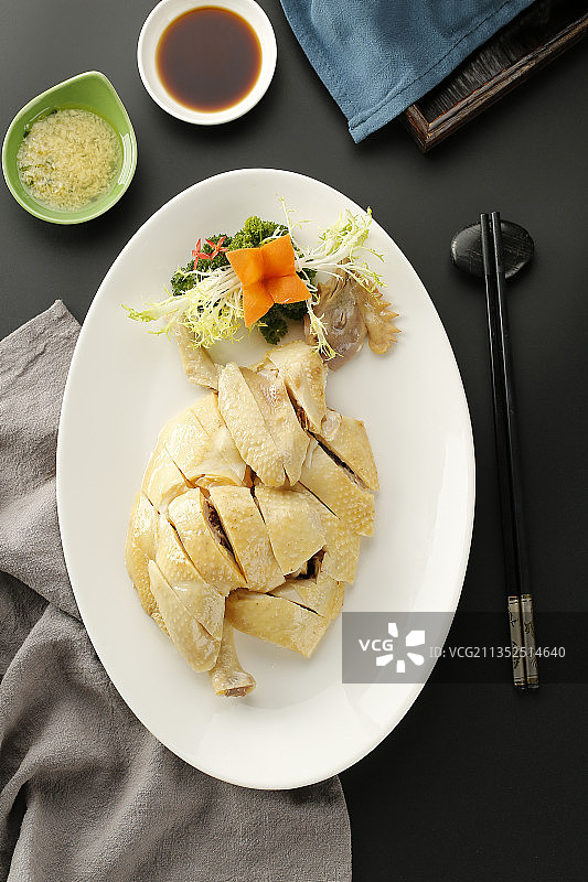 白切文昌鸡、健康饮食、中餐、海南菜、特色菜、海南四大名菜图片素材