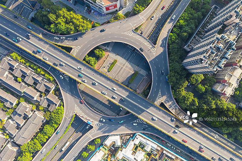 杭州涌金立交桥图片素材