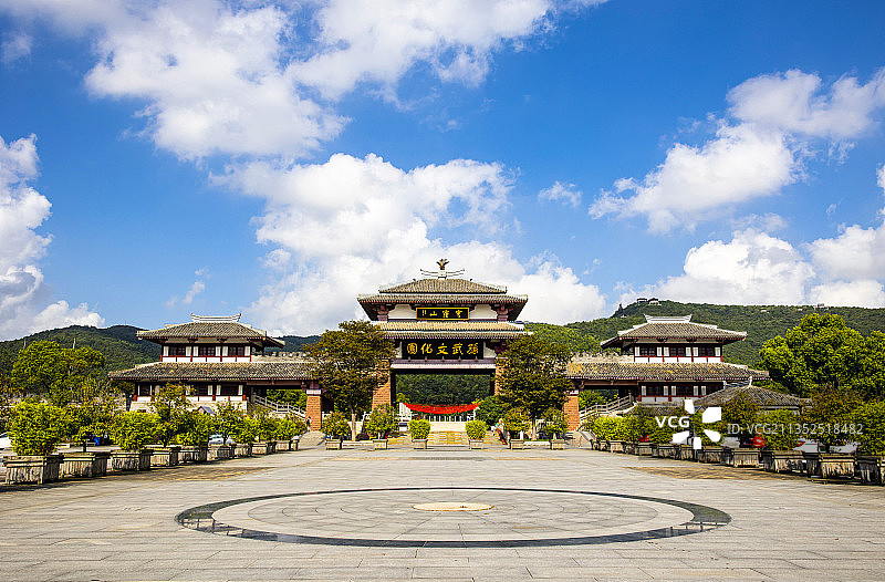 苏州穹窿山孙武文化园图片素材