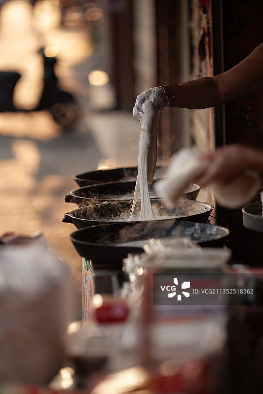 泉州西街润饼皮图片素材
