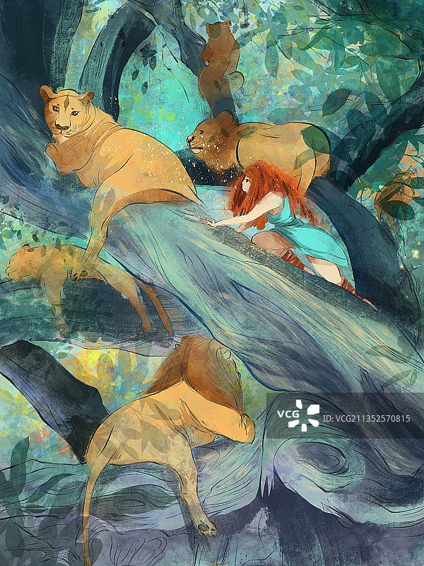 星座-狮子图片素材