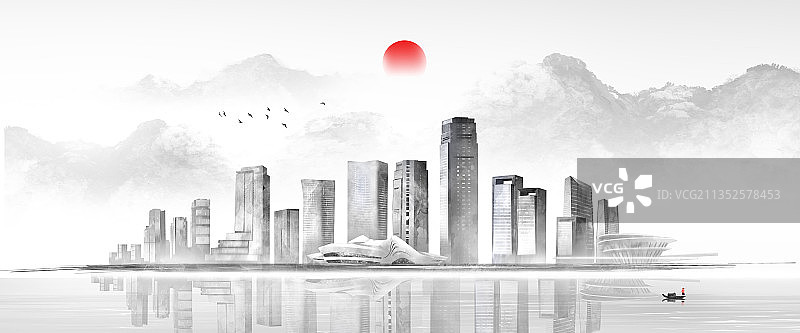 长沙城市地标建筑图片素材