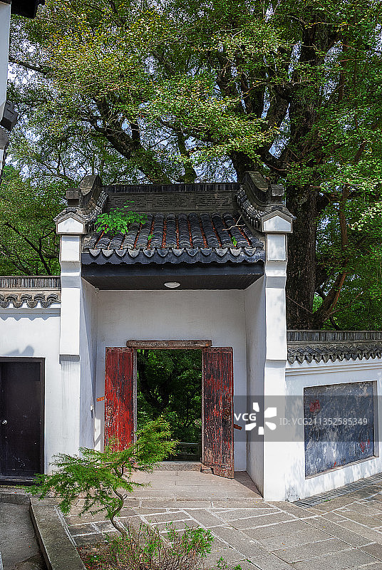 福严寺，衡阳市南岳区南岳衡山风景名胜区图片素材