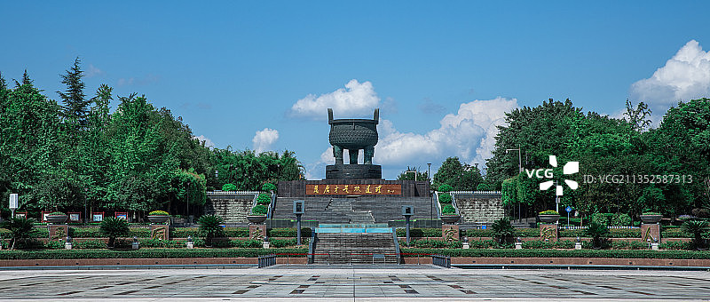 思源广场平拍图图片素材