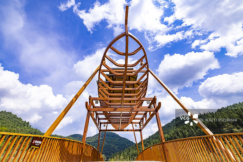 恩施龙船水乡图片素材