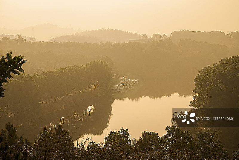 揭西京明温泉度假村图片素材