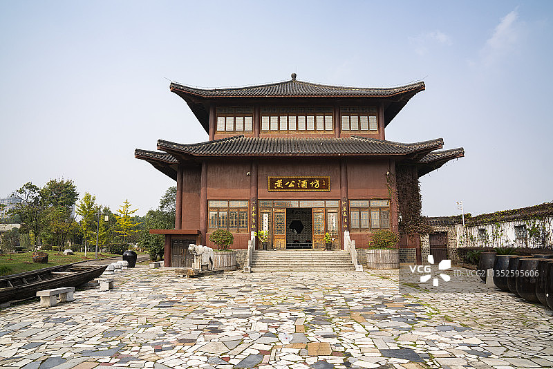 安徽省池州市杏花村图片素材