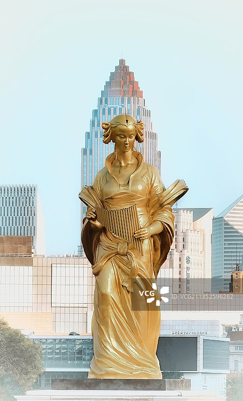 都市雕塑图片素材