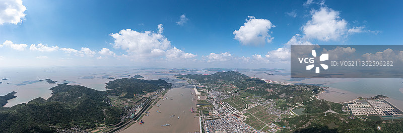 舟山大长涂山图片素材