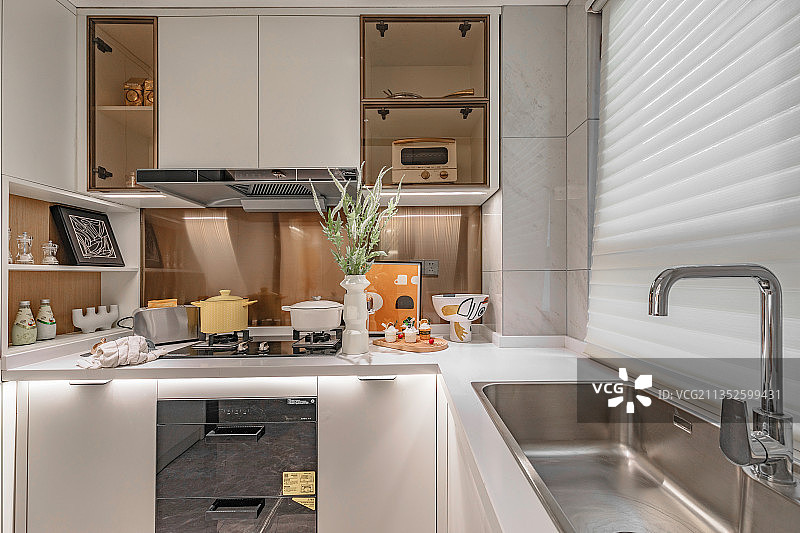 精装样板间 厨房 家居 住宅 豪宅 智能家电 厨卫图片素材