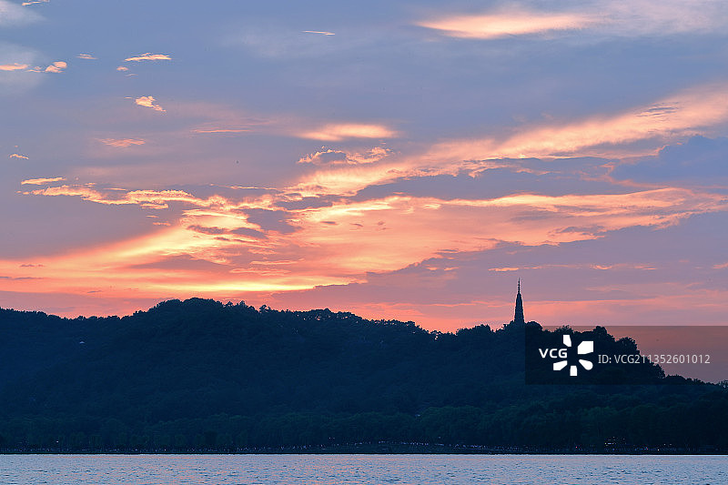 杭州湖滨公园图片素材