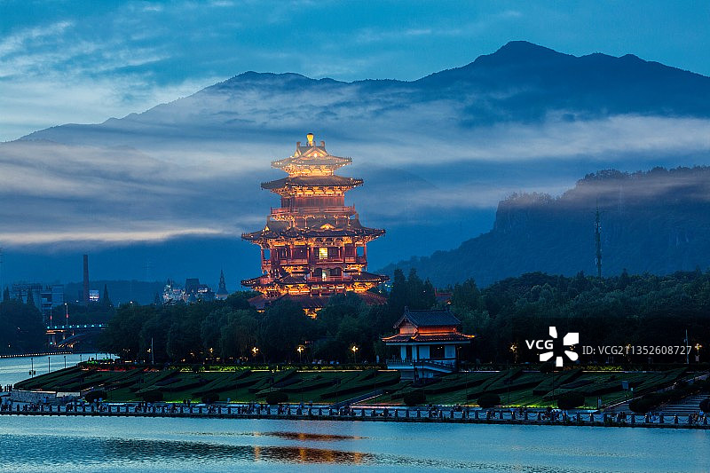 丽水应星楼图片素材