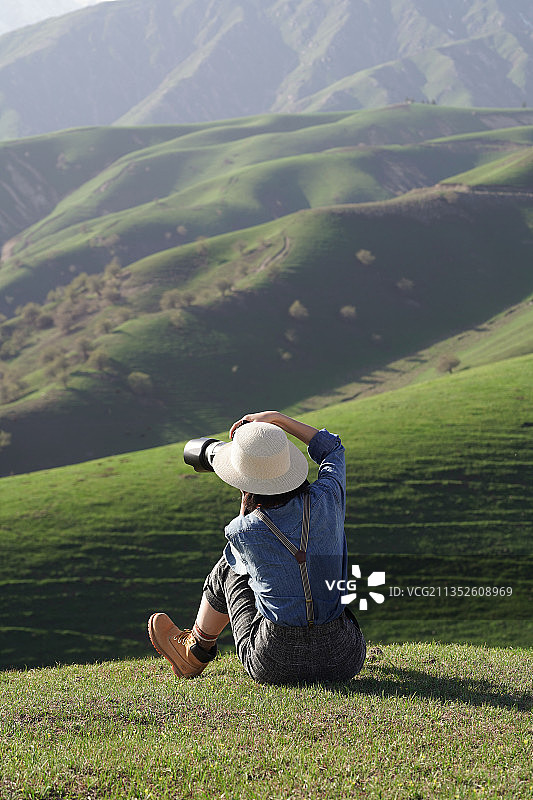 新疆福寿山大西沟图片素材