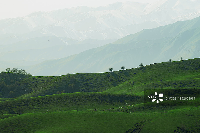 新疆福寿山大西沟图片素材