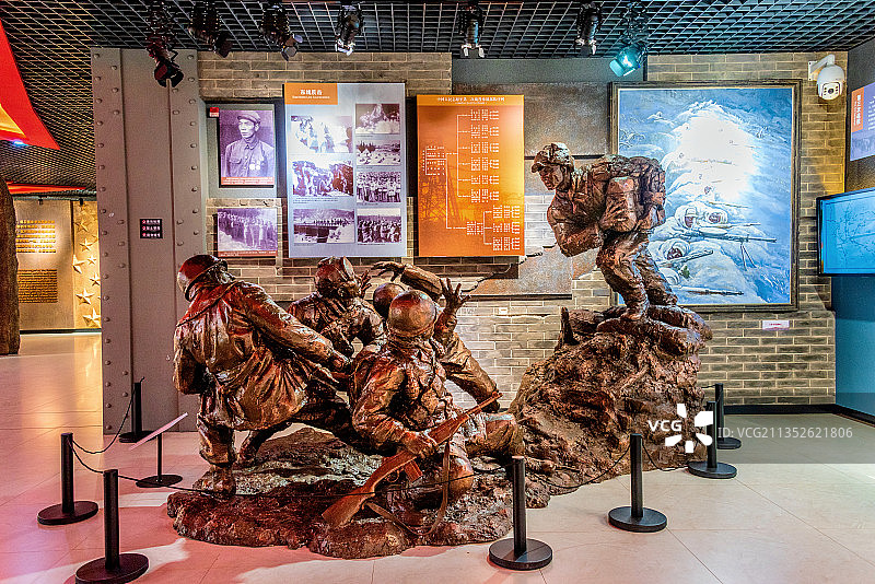 中国辽宁沈阳抗美援朝烈士纪念馆图片素材