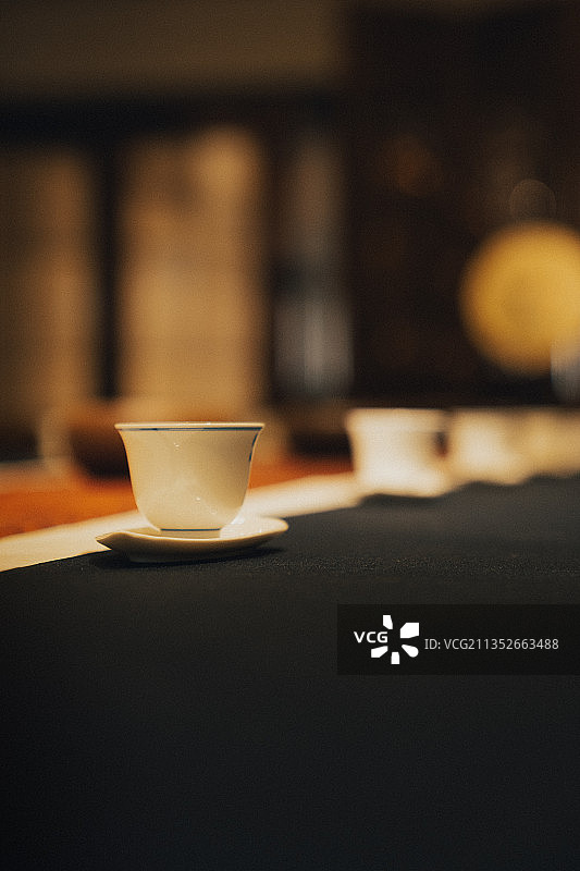 中式茶会茶空间图片素材