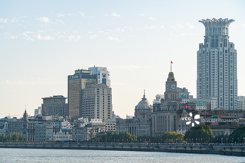 上海外滩万国博览建筑群城市风光图片素材