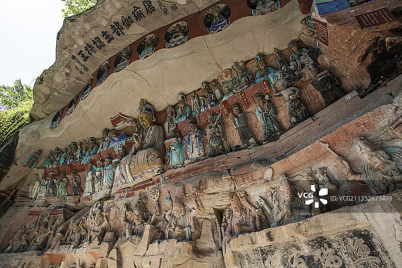 重庆市大足石刻图片素材