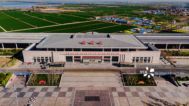 安徽省淮南市淮南东站高铁站图片素材