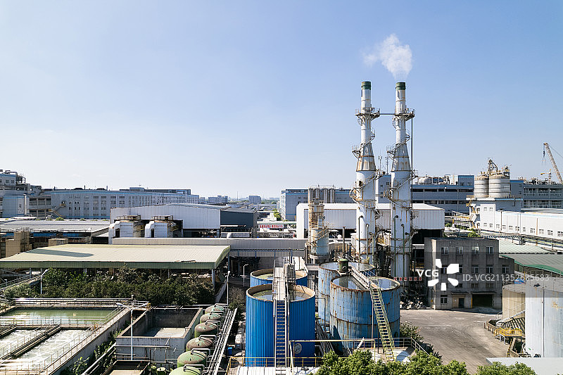 化工印染厂图片素材