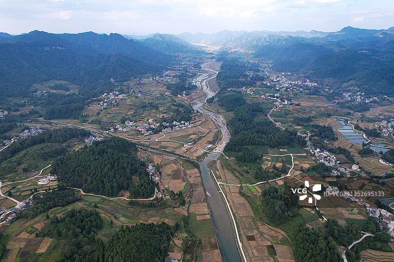 贵州省遵义市凤冈县土溪镇大连村农村风光图片素材