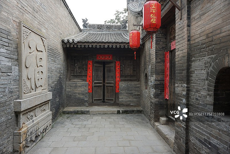 山西晋中介休张壁古堡图片素材