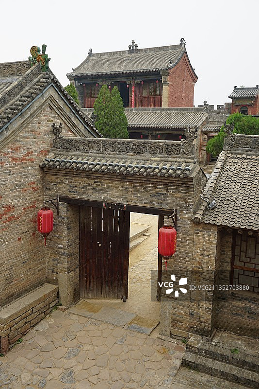 山西晋中介休张壁古堡图片素材