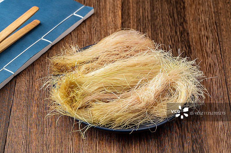一盘玉米须图片素材