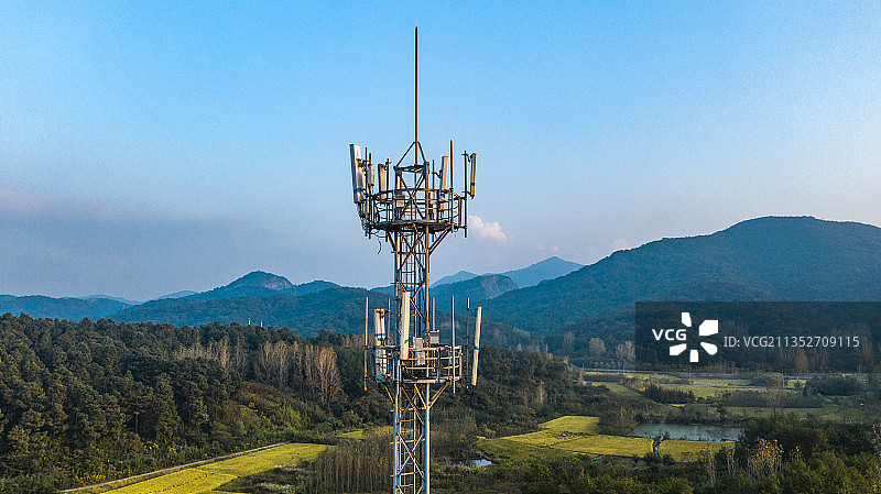 移动联通信号塔图片素材
