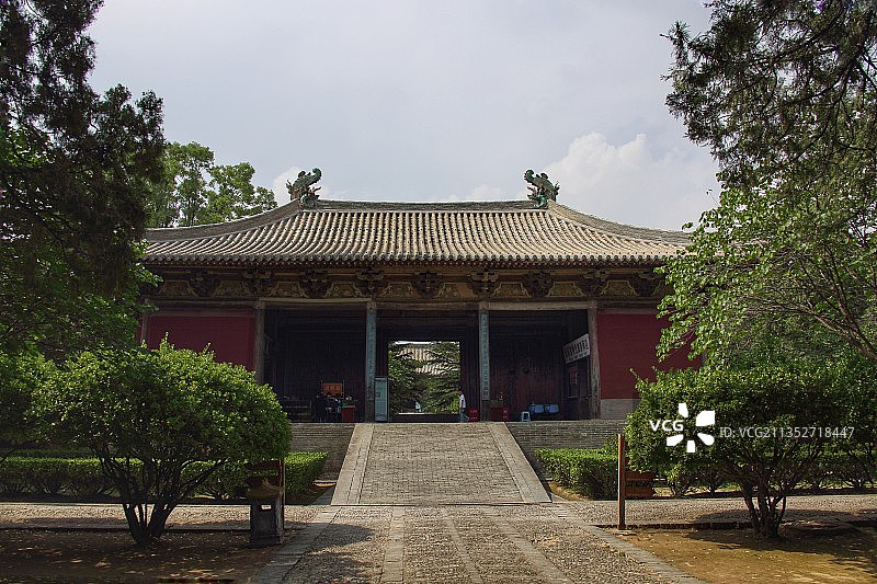 永乐宫图片素材