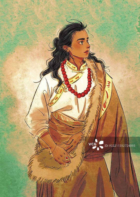 藏族少年图片素材