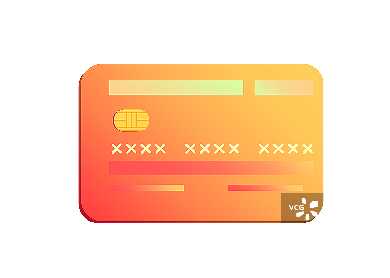金色的信用卡元素图片素材