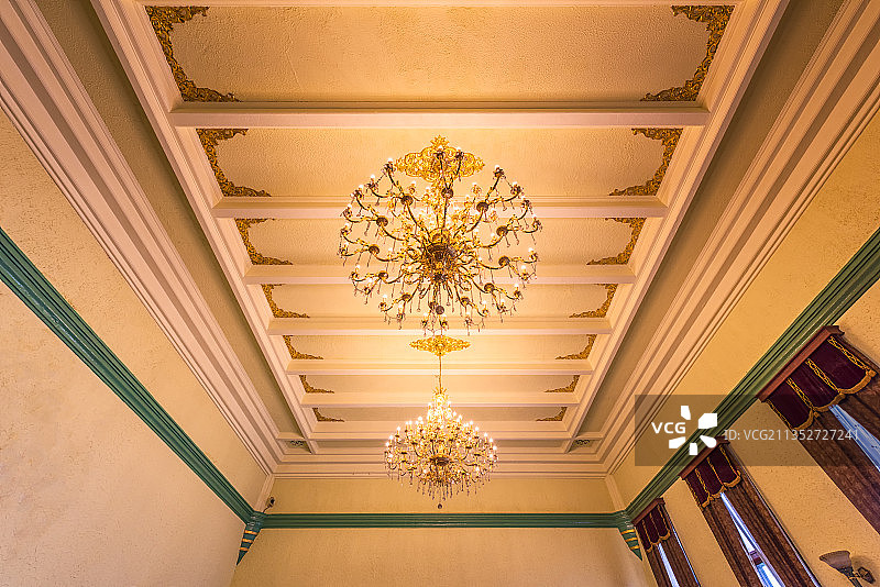 亚洲中国吉林省长春市伪满皇宫博物院放映室图片素材