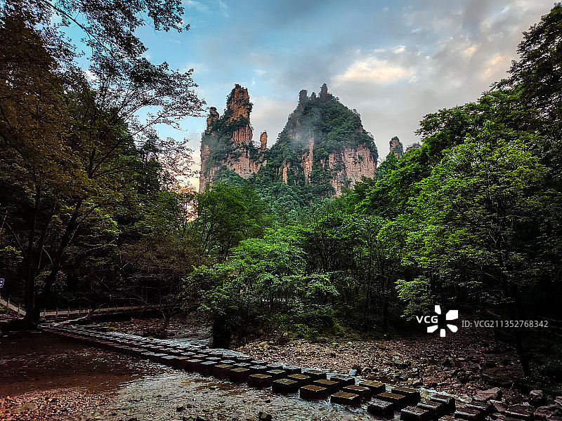 湖南张家界武陵源图片素材