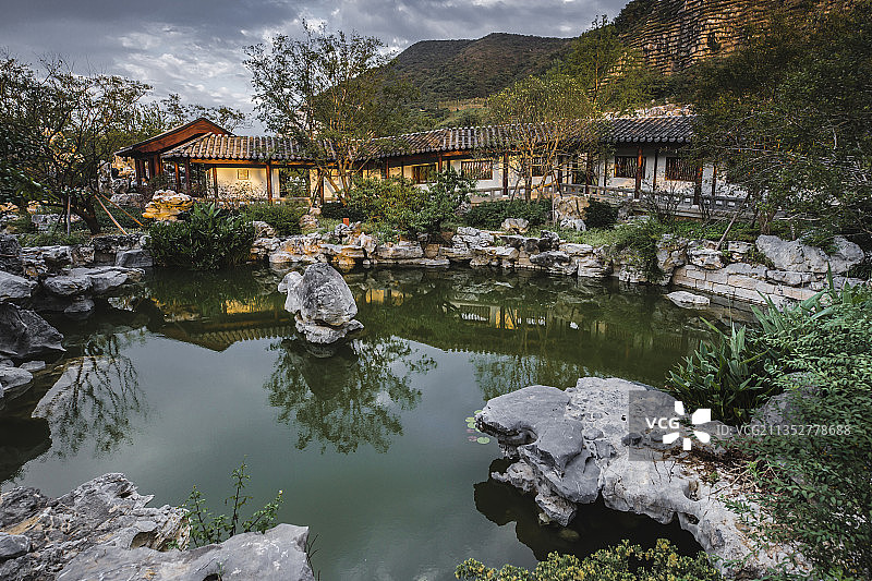 南京园博园的苏州园图片素材