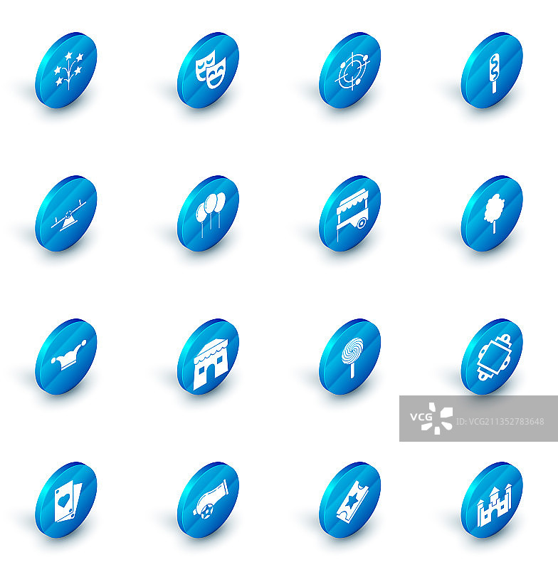 一组喜剧戏剧面具目标运动图片素材