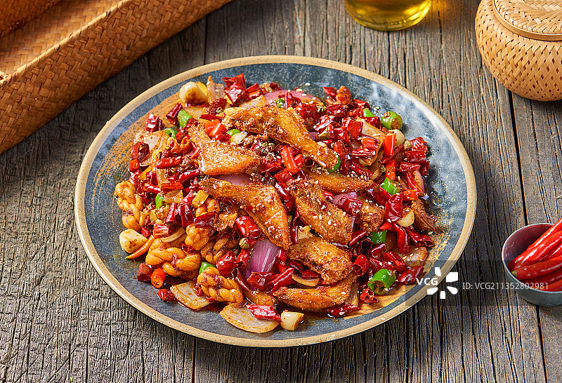 干锅耗儿鱼图片素材