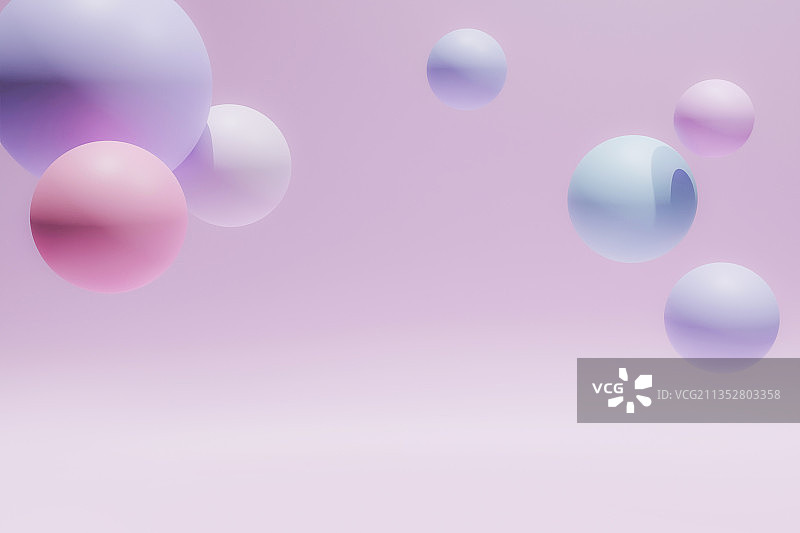 三维图形悬浮球体背景图片素材