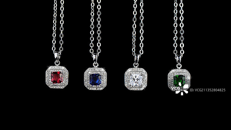 宝石 珠宝 项链图片素材