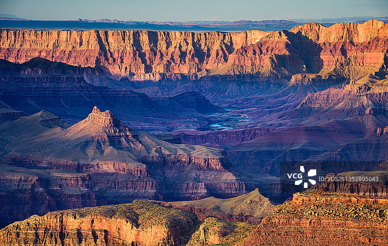 日落时的大峡谷图片素材