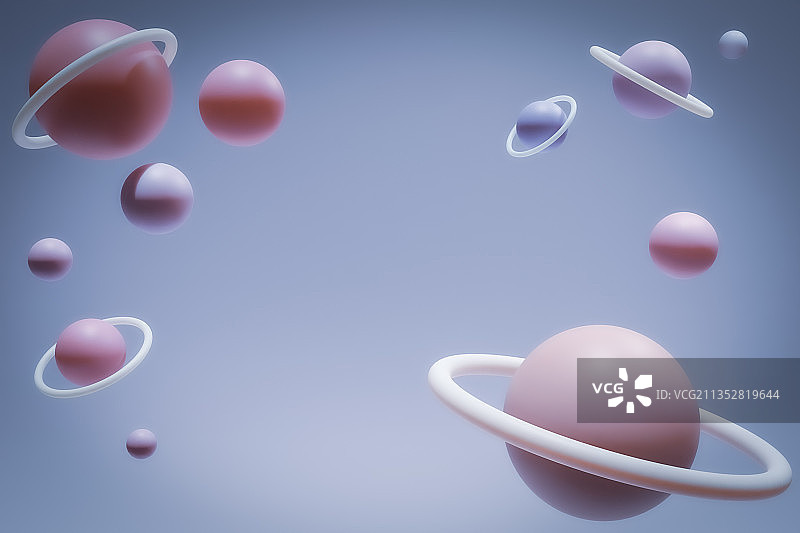 三维图形科幻星球背景插画图片素材
