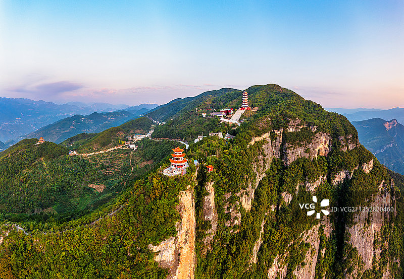 重庆巫溪云台寺风光图片素材