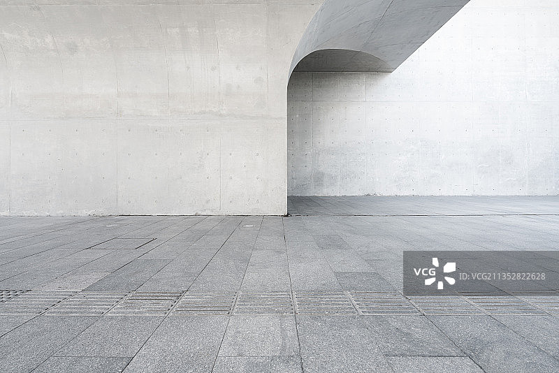 龙美术馆清水混凝土建筑图片素材