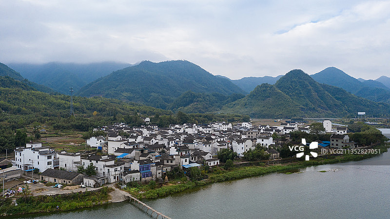 安徽宣城绩溪县龙川景区图片素材